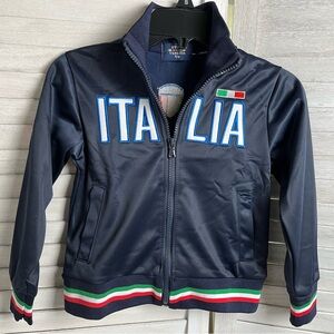 Italian jersey souvenir zip up sz 5/6